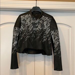 BCBG Maxazria CROP JACKET